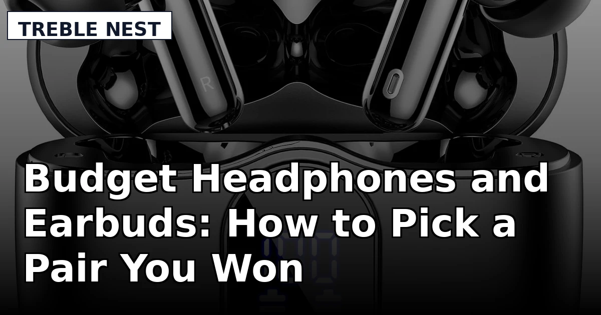 Budget Headphones and Earbuds: How to Pick a Pair You Won't Return