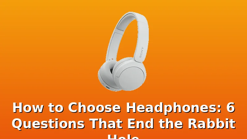 How to Choose Headphones: 6 Questions That End the Rabbit Hole - Treble Nest review with measurements and honest opinion