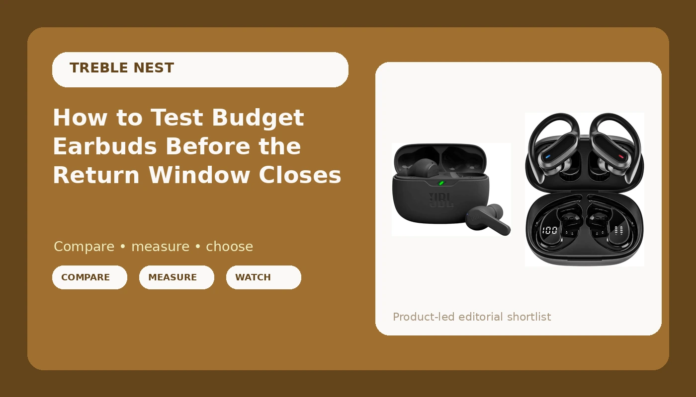 How to Test Budget Earbuds Before the Return Window Closes