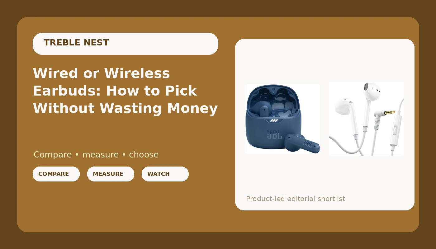 Wired or Wireless Earbuds: How to Pick Without Wasting Money