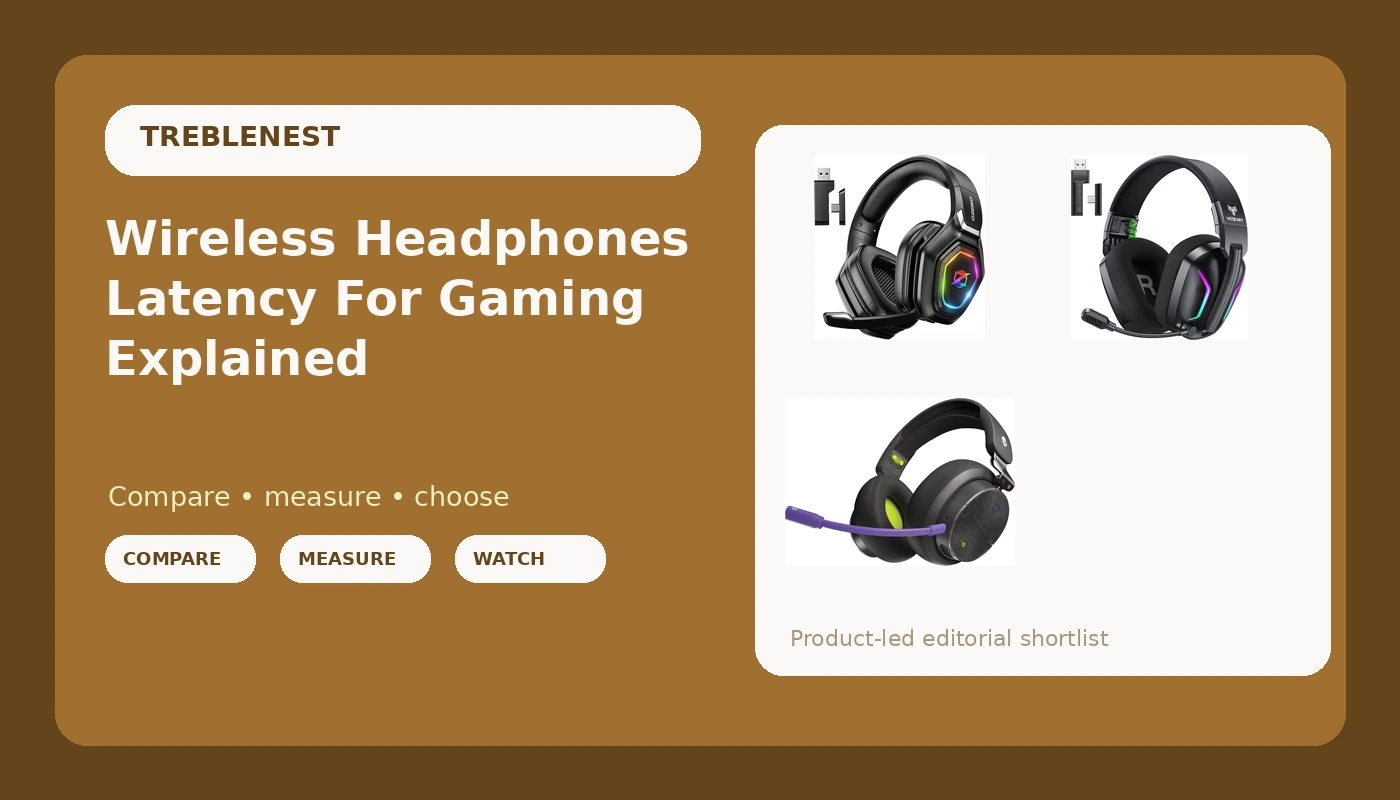 Wireless Headphones Latency For Gaming Explained - Treble Nest review with measurements and honest opinion